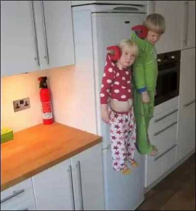 Quand tu gardes les enfants de tes voisins, as-tu déjà incité ces enfants à se cacher dans ton frigo jusqu'à ce que leurs parents reviennent ?