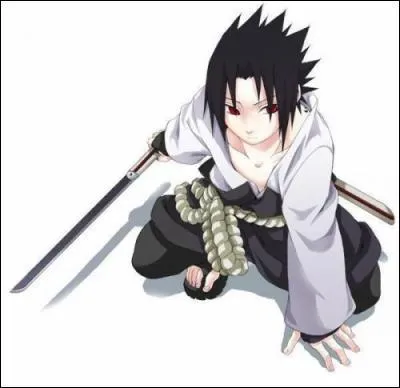 Qui est-ce et qu'a-t-il dans la main ?