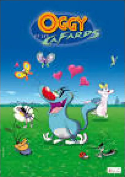Dans ''Oggy et les cafards'' le toit de Oggy est...