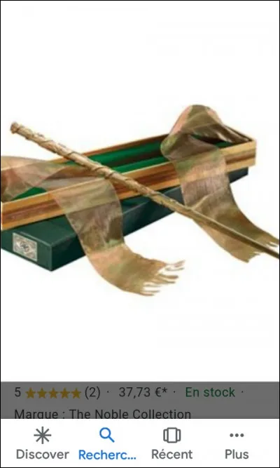 En quoi est la baguette d'Hermione ?