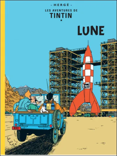 Quel est le titre de cet album de bande dessiné des aventures de Tintin publié en 1953 ?
