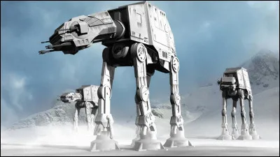 L'Empire Galactique possède de nombreuses armes dont une machine à 4 pattes attaquant les résistants sur Hoth notamment. Comment se nomme-t-elle ?