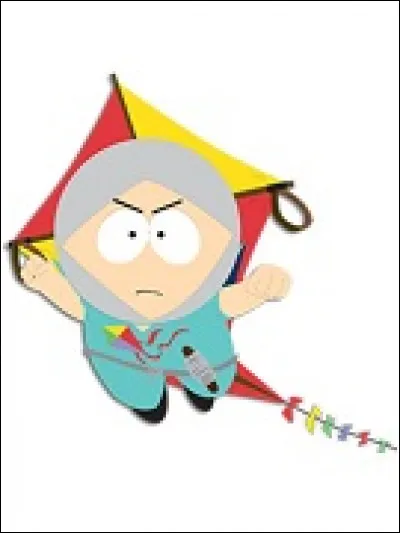 Quel est le vrai nom du super-héros volant appelé l'Homme Cerf-Volant bondit sur le champ de bataille à distance tout en protégeant et assistant ses acolytes ?