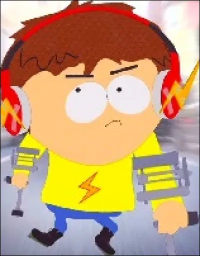 Quelle est la vraie identité de Quickie, super-héros handicapé doté du pouvoir de la super-vitesse et ayant un grand sens de l'humour ?