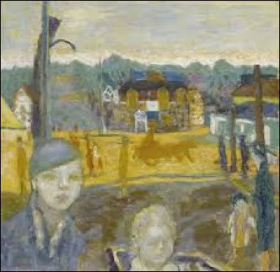 Qui est le peintre de "La Promenade des enfants" ?