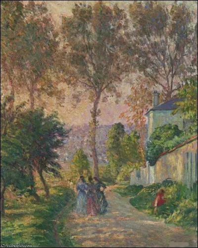 Qui a peint "La Promenade" ?
