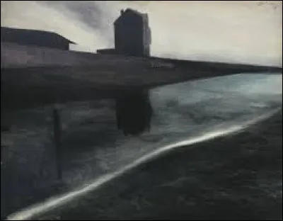 Qui est le peintre de "Maison sur la promenade" ?