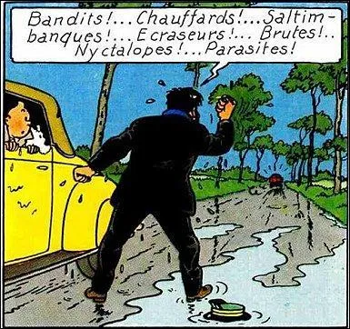 'Bachi bouzouk !', 'Nyctalope !', 'Parasite !', 'Moule  gaufres !'. Qui utilise tout le temps ces expressions ?