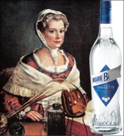 Qui est cette Marie, fille d'un bouilleur de cru qui aurait reçue d'un esclave noir le secret de fabrication d'un élixir à base d'anis qui fit la fortune de son père, morte en 1900 ?