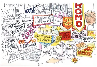 Demain j'ai des courses à faire, j'ai besoin de beaucoup de choses, ça tombe bien, j'ai trouvé un nouveau magasin très bien achalandé !