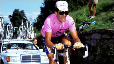 Ce cycliste espagnol, vainqueur dans les ann&eacute;es 90 de cinq Tours de France et de deux Tours d'Italie, c'est ... Indurain.