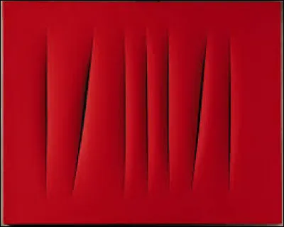 Encore plus simple !
Cette toile lacérée est une oeuvre de...