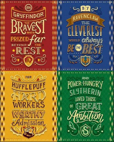 HP / Quelle est ta maison à Poudlard ?