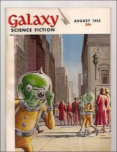 En quelle année le magazine Galaxy a-t-il reçu le Science Fiction Achievement Award, ex æquo avec Astounding magazine en tant que meilleur magazine professionnel ?