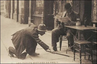 Voici le cueilleur d'orphelins. En quoi consistait ce métier ?