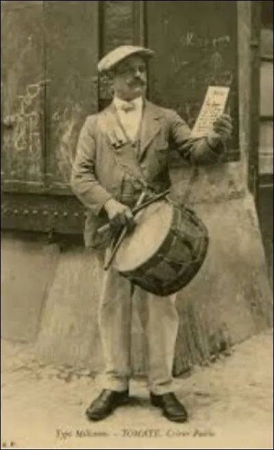 Que faisait le crieur ?