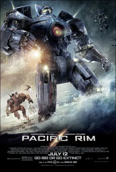 "Pacific Rim" est un long-métrage mis en scène par Guillermo del Toro.