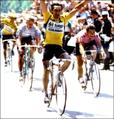 Rival du précédent, il a remporté le Championnat du monde en 1982 et deux Tours d'Italie, en 1979 et 1983 : c'est ...