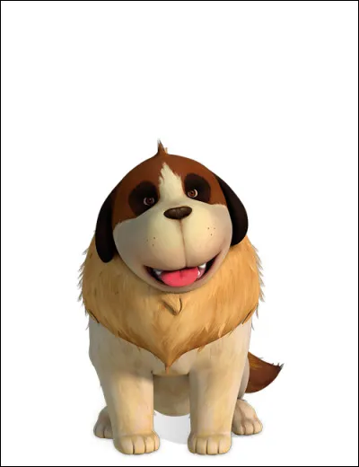 Dans quel dessin animé apparaît ce chien ?