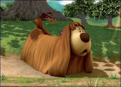 Dans quel dessin animé apparaît ce chien ?