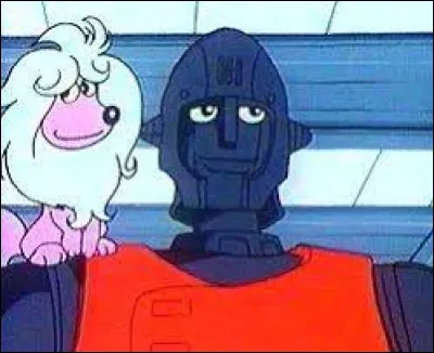Comment s'appelle ce robot de 2 mètres qui seconde le Capitaine Flam ?