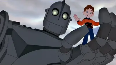 Quel est le nom de ce robot qui se lie d'amitié avec un enfant ?