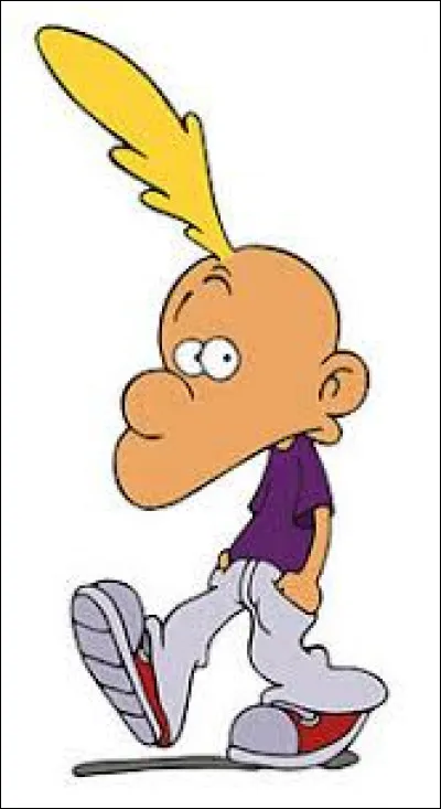 Quel est ce personnage à grande mèche blonde ?