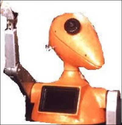 À la même époque, dans quelle série pouvait-on voir ce robot orange ?