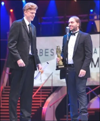 C'est lors du SAFTA que l'on remet le "bidule", en fait des "cornes d'or". Où donc ?