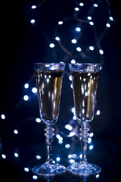 Et à la Saint-Sylvestre, si on boit trop de champagne, ce n'est pas la fin du monde ! Minuit l'heure....