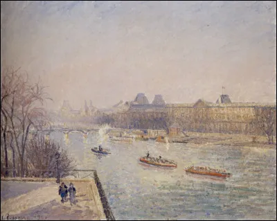 Qui a réalisé le tableau "Vue du Pont-Neuf et du Louvre, matinée d'hiver" ?