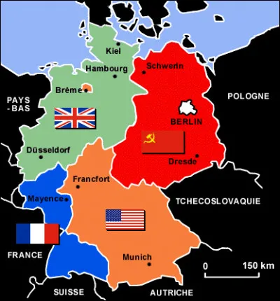 Quelle est la date de création de la RFA (République fédérale allemande) ?