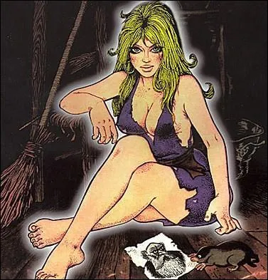 Quelle hrone de Pichard et Wolinski se promne tout le temps pieds-nus et  demi dshabille ?