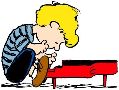 Comment s'appelle ce petit pianiste, copain de Lucy et de Charlie Brown ?