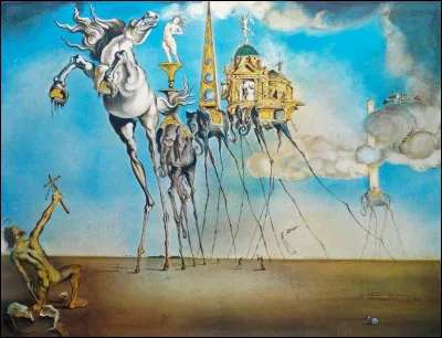 Le peintre, considéré comme l'un des principaux représentants du surréalisme, auteur de ce tableau "La Tentation de saint Antoine", se prénomme ...