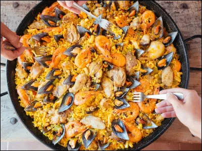 La paella est originaire de quel pays ?