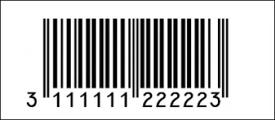 Le code-barres est apparu au XIXe siècle.