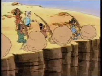 Année : 1971
Personnages : Colonel O'Nollan, O'Hara, Coyotito...
Mots-Clés : Paix/Tribu/Guerre/Cavalerie. 
Ça peut aider : Lucky Luke se retrouve au milieu des Apaches. 
Quel est le titre de cet album ?