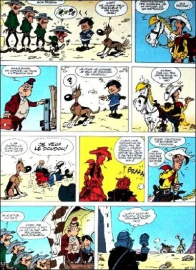 Année : 2014
Personnages : Emmett, Maître Blanchini, Raoul...
Mots-Clés : Parrain/Éducation/Rupin City/Surveillance. 
Ça peut aider : Cet album est un hommage à un film de Lautner. 
Quel est le titre de cet album ?