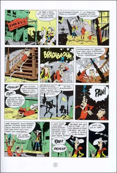 Année : 1992
Personnages : Calamity Jane, Lucky Luke...
Mots-Clés : Diligence/Carabine/Prospecteur/Wells Fargo.
Ça peut aider : L'histoire se déroule dans la ville de Doom. 
Quel est le titre de cet album ?