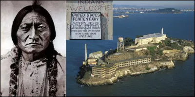 Allons en ce lieu où les pélicans régnèrent en maître jusqu'à l'arrivée de l'armée vers 1850 ! Auparavant, des locaux s'y installèrent pour se protéger de missionnaires espagnols ! Ensuite, l'armée s'y installa avant que la justice y fasse sentir le « poids de son glaive » que l'on ne peut quitter sans autorisation... officiellement !
Où sommes-nous ?
Qui sont les derniers occupants de cet endroit ?