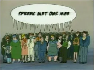 Quand j'étais petit, on pouvait suivre cette émission à la RTBF ! 
Que veut dire "Spreek met ons mee" ?