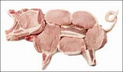 En Belgique, quand on lit les emballages au rayon boucherie, on peut voir "varkenvlees", ce qui désigne la viande de...