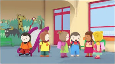 Comment s'appelle le camarde de classe de T'choupi qui parle couramment l'anglais ?