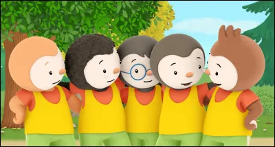 Dans un épisode, les 8 enfants s'entraînent pour les Olympiades de l'école. Les 5 garçons décident de se mettre ensemble mais ils sont en supériorité numérique. Quel enfant va donc dans l'équipe des filles ?