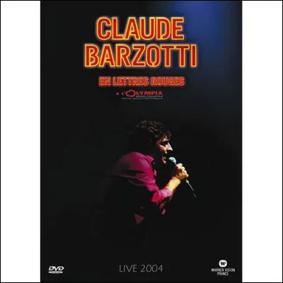 Claude a chanté en duo une chanson lors de son Olympia 2004 mais avec qui ?