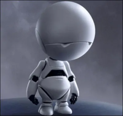 Dans quel film peut-on voir le petit robot dépressif prénommé Marvin ?