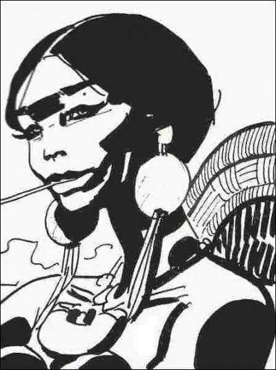 De qui sont les BD o l'on rencontre la prtresse Bouche Dore (photo), le major O'Sullivan et un capitaine avec une boucle d'oreille ?