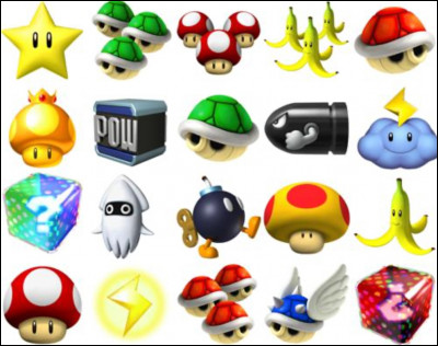 Quel objet préfères-tu dans Mario Kart ? (1)