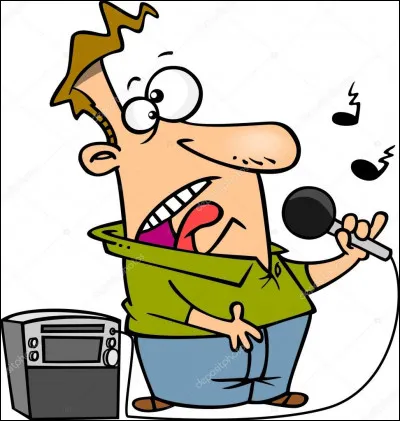 Comme Monica, Nelson a chanté dans un karaoké.